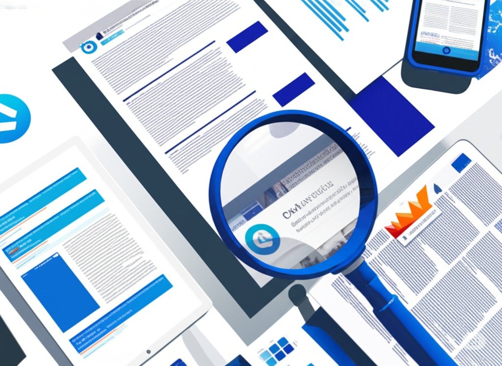 A person carefully researching company documents and data, illustrating the essential role of comprehensive research in successful job searching, interview preparation, and understanding company culture.